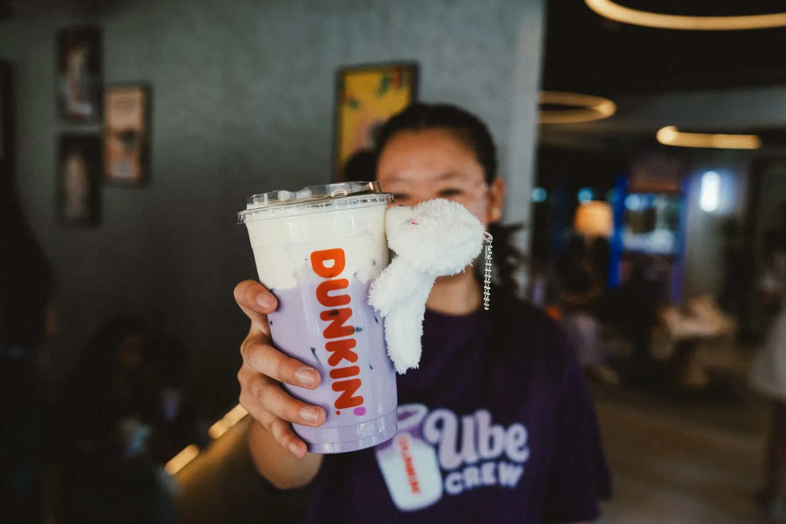 Ube Crew · sampler in hand